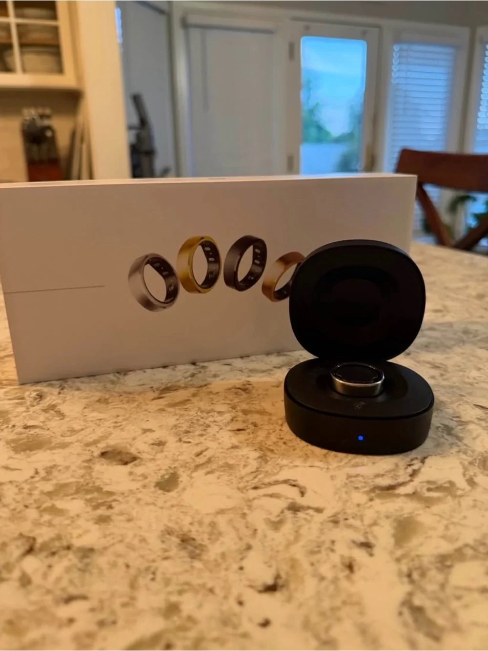 RingConn Smart Ring Size 10 - Excellent Condition w/ Box & Charger